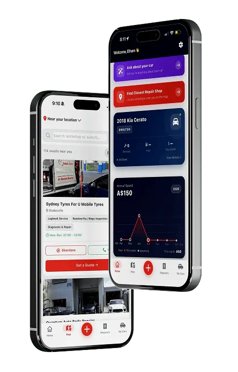Servistar App on iPhone