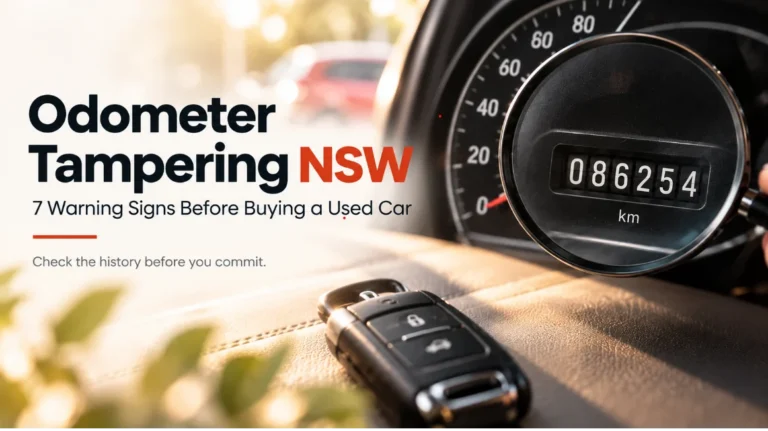 Buying a Used Car in Sydney? How to Spot Odometer Tampering Before You Buy